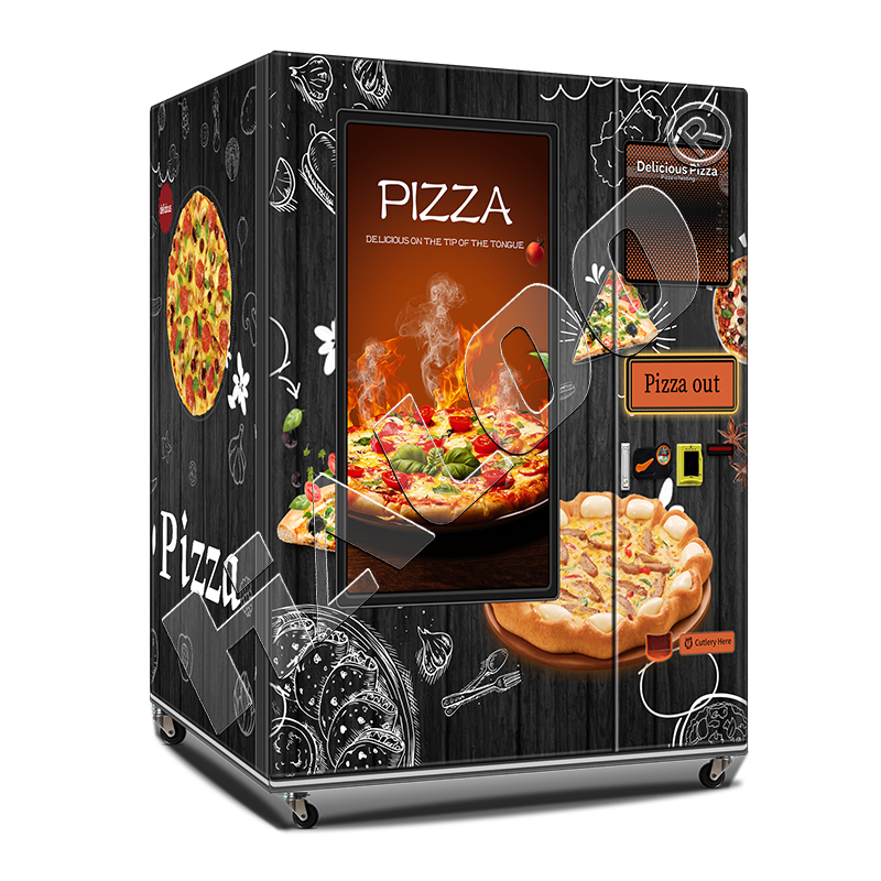 Fully Automatic Smart Pizza Vending Machine With Big Touch Screen